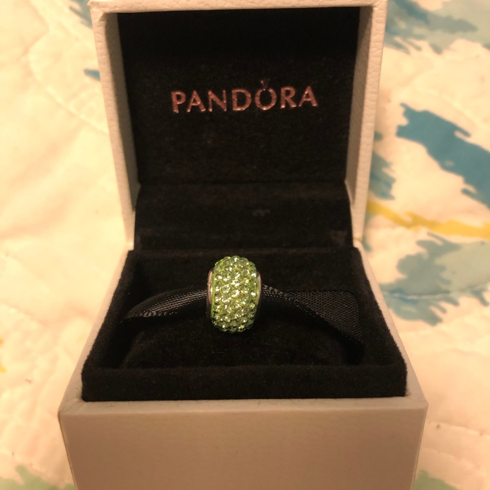 Green Jeweled Charm from Kay - fits on Pandora
